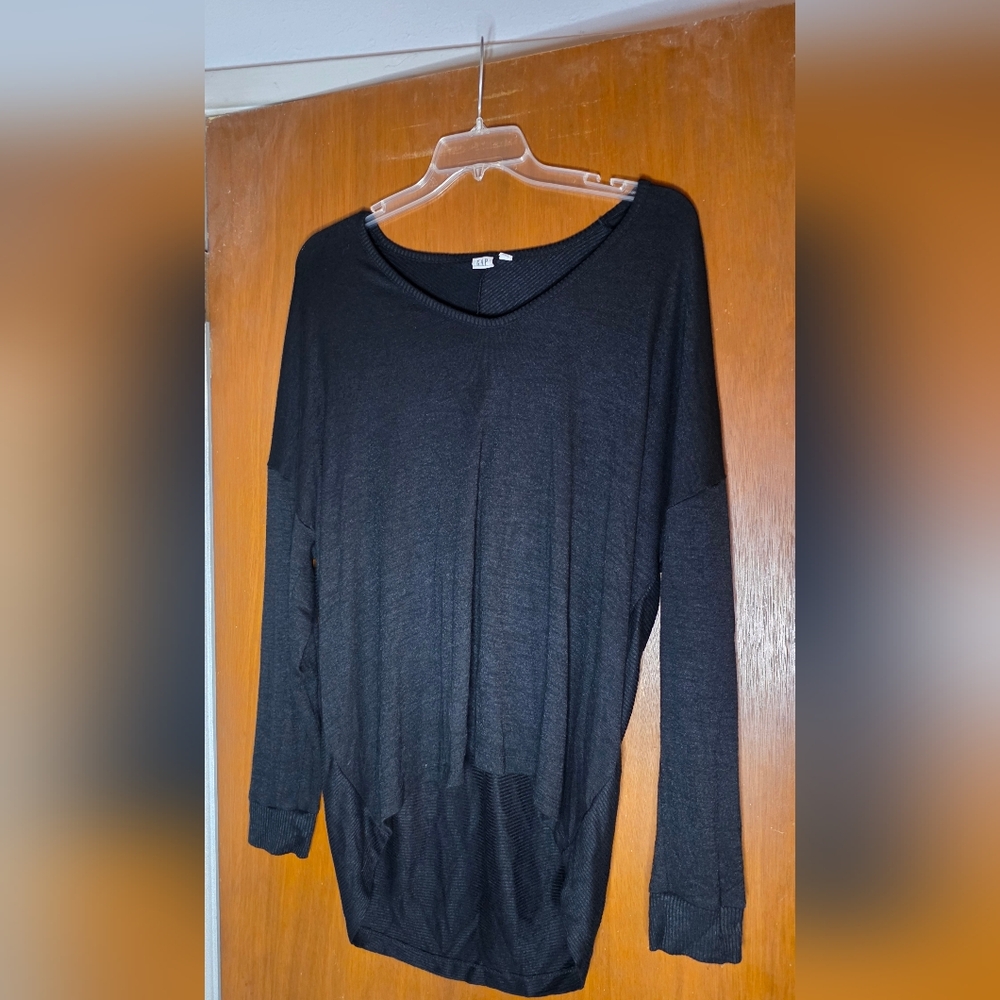 GAP Black Knit Sweater Size XL Tall